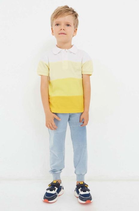 Дитячі спортивні штани Mayoral однотонні колір блакитний (3071125)