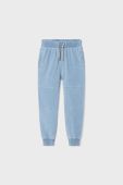 Дитячі спортивні штани Mayoral однотонні колір блакитний (3071125)