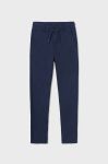 Дитячі бавовняні штани Mayoral колір синій однотонні (2951566) Дитячі бавовняні штани Mayoral колір синій однотонні (2951566)