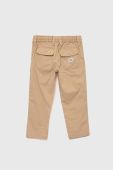 Дитячі штани Tommy Hilfiger колір бежевий однотонні (3185455)
