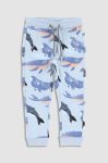 Дитячі спортивні штани Coccodrillo візерунок колір блакитний (3233762) Дитячі спортивні штани Coccodrillo візерунок колір блакитний (3233762)