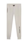 Дитячі спортивні штани Karl Lagerfeld колір бежевий з принтом (3071140)