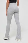 Штани Guess жіночі колір сірий однотонні
