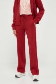 Спортивні штани Guess колір червоний з принтом (3412323)