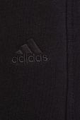 Спортивні штани adidas жіночі колір чорний однотонні (2848835)