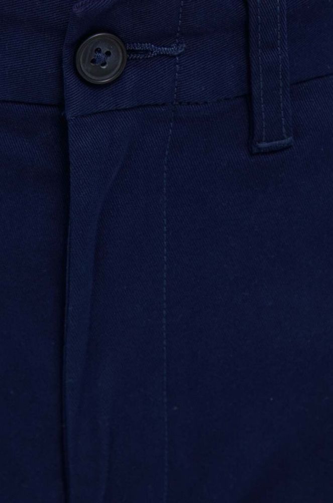 Штани Polo Ralph Lauren жіночі колір синій широке висока посадка фото 4