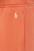 Спортивні штани Polo Ralph Lauren колір помаранчевий однотонні