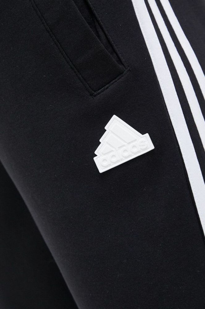 Спортивні штани adidas колір чорний з аплікацією (2988610) фото 4