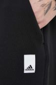 Спортивні штани adidas Жіночі колір чорний однотонні