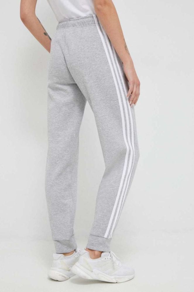 Спортивні штани adidas колір сірий меланж (3009148) фото 3