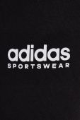 Спортивні штани adidas жіночі колір чорний з принтом (2891063)