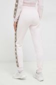 Спортивні штани Guess колір рожевий з аплікацією (3078224)