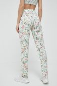Спортивні штани Guess колір зелений візерунок