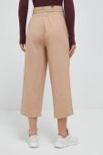 Спортивні штани Puma колір бежевий однотонні (3113369)