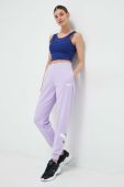 Спортивні штани Puma колір фіолетовий з принтом (3078265) Спортивні штани Puma колір фіолетовий з принтом (3078265)