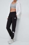 Спортивні штани Puma колір чорний з принтом (3078258)