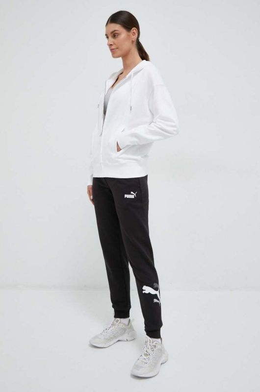 Спортивні штани Puma колір чорний з принтом (3078258) фото 2