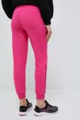 Спортивні штани Puma колір рожевий однотонні