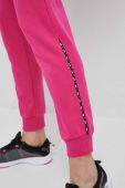 Спортивні штани Puma колір рожевий однотонні