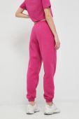 Спортивні штани Reebok колір рожевий однотонні (3014840)
