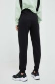 Спортивні штани Reebok колір чорний з принтом (3188453)