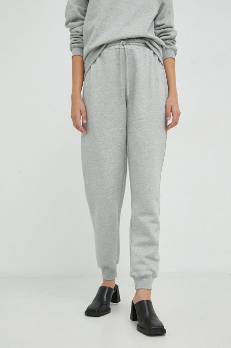 Спортивні штани R?sum? жіночі колір сірий меланж