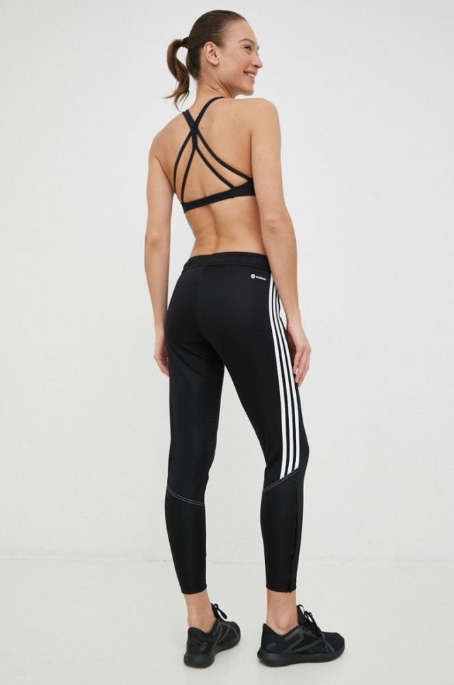 Штани для тренувань adidas Performance Tiro 23 жіночі колір чорний з аплікацією фото 3