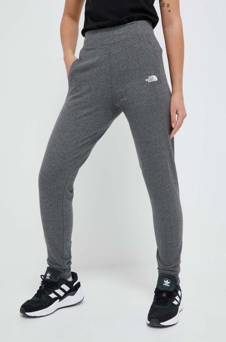 Спортивні штани The North Face колір сірий меланж (3241696)