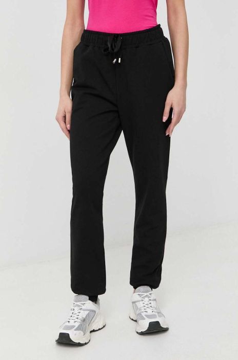 Спортивні штани Liu Jo колір чорний однотонні (3004229)