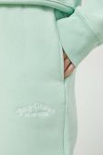 Спортивні штани Juicy Couture жіночі колір зелений з аплікацією (2891083)