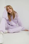 Спортивні штани Juicy Couture Wendy жіночі колір фіолетовий з аплікацією