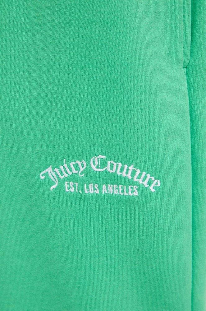 Спортивні штани Juicy Couture колір зелений однотонні (3123813) фото 4