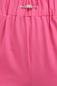 Штани для тренувань Fila Rochefaort колір рожевий однотонні
