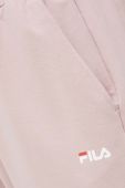 Спортивні штани Fila колір рожевий однотонні (3480701)