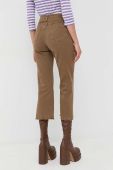 Джинси MAX&Co. жіночі висока посадка колір коричневий (3058439)