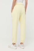 Спортивні штани Max Mara Leisure колір жовтий однотонні (3154273)
