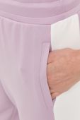 Спортивні штани Max Mara Leisure колір фіолетовий візерунок