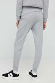 Бавовняні спортивні штани United Colors of Benetton колір сірий меланж (3071191)