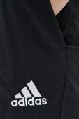 Спортивні штани adidas колір чорний однотонні (3136339)