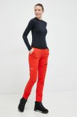 Штани outdoor Salewa Pedroc 2 DST колір червоний