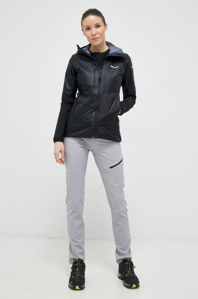 Штани outdoor Salewa Pedroc 2 DST колір сірий фото 2