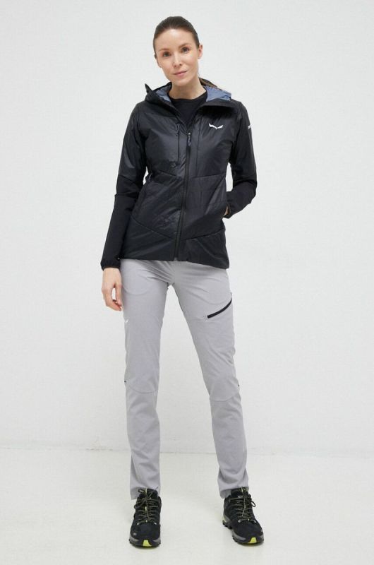 Штани outdoor Salewa Pedroc 2 DST колір сірий фото 2