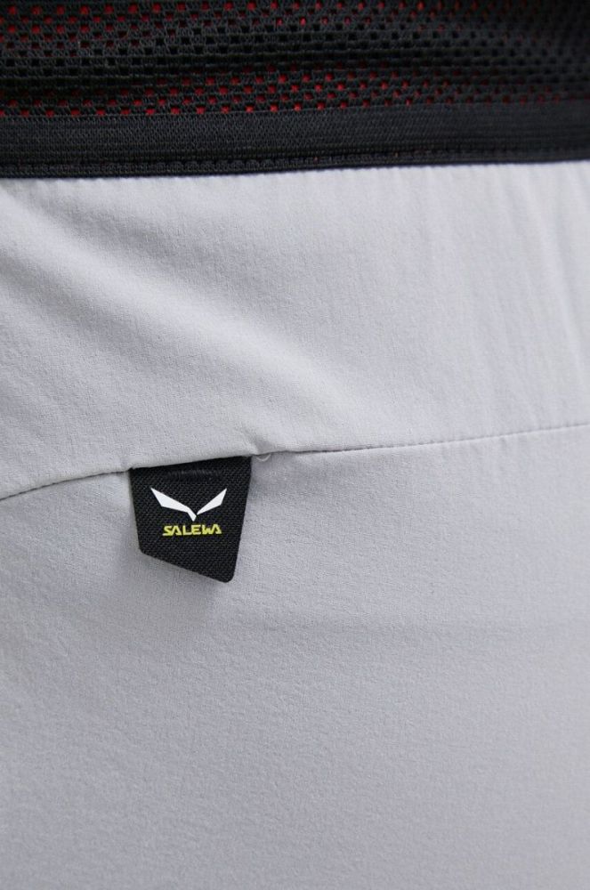 Штани outdoor Salewa Pedroc 2 DST колір сірий фото 4
