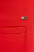 Штани Tommy Hilfiger жіночі колір червоний кльош висока посадка
