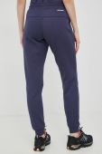 Спортивні штани Columbia жіночі колір синій однотонні (2951632)