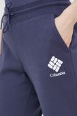 Спортивні штани Columbia жіночі колір синій однотонні (2951632)