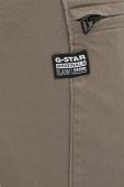 Штани G-Star Raw жіночі колір коричневий облягаюче висока посадка (3285284)