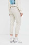 Штани G-Star Raw жіночі колір бежевий пряме висока посадка (3254724)