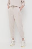 Спортивні штани Armani Exchange колір бежевий з принтом (3194333)