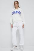 Спортивні штани Champion колір білий однотонні
